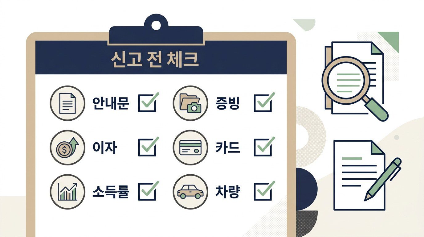 5월 종합소득세 신고 주의사항 1