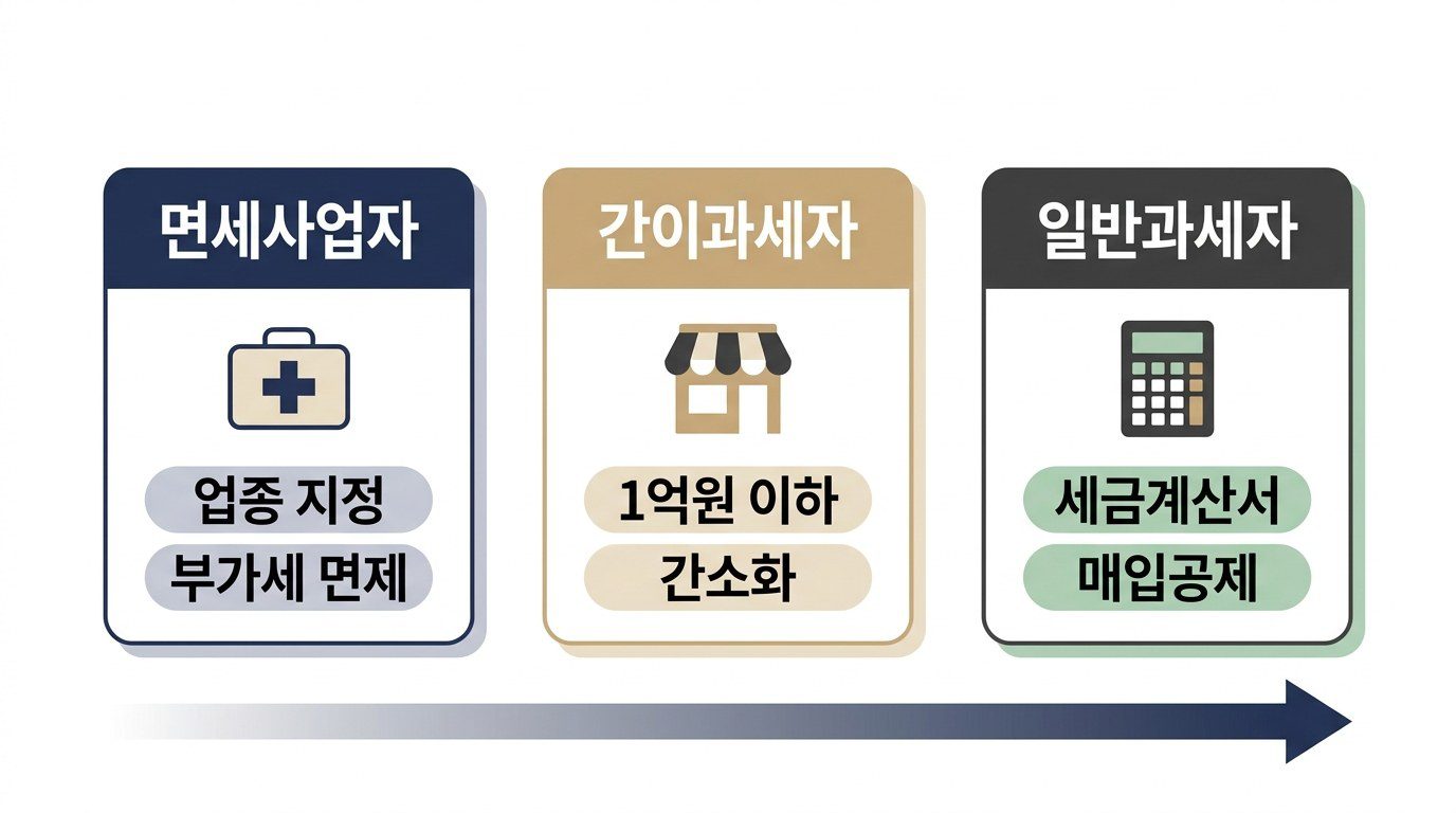 사업자 등록 종류별 선택 기준 1