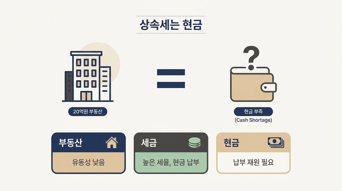 상속세 현금 준비 방법 1