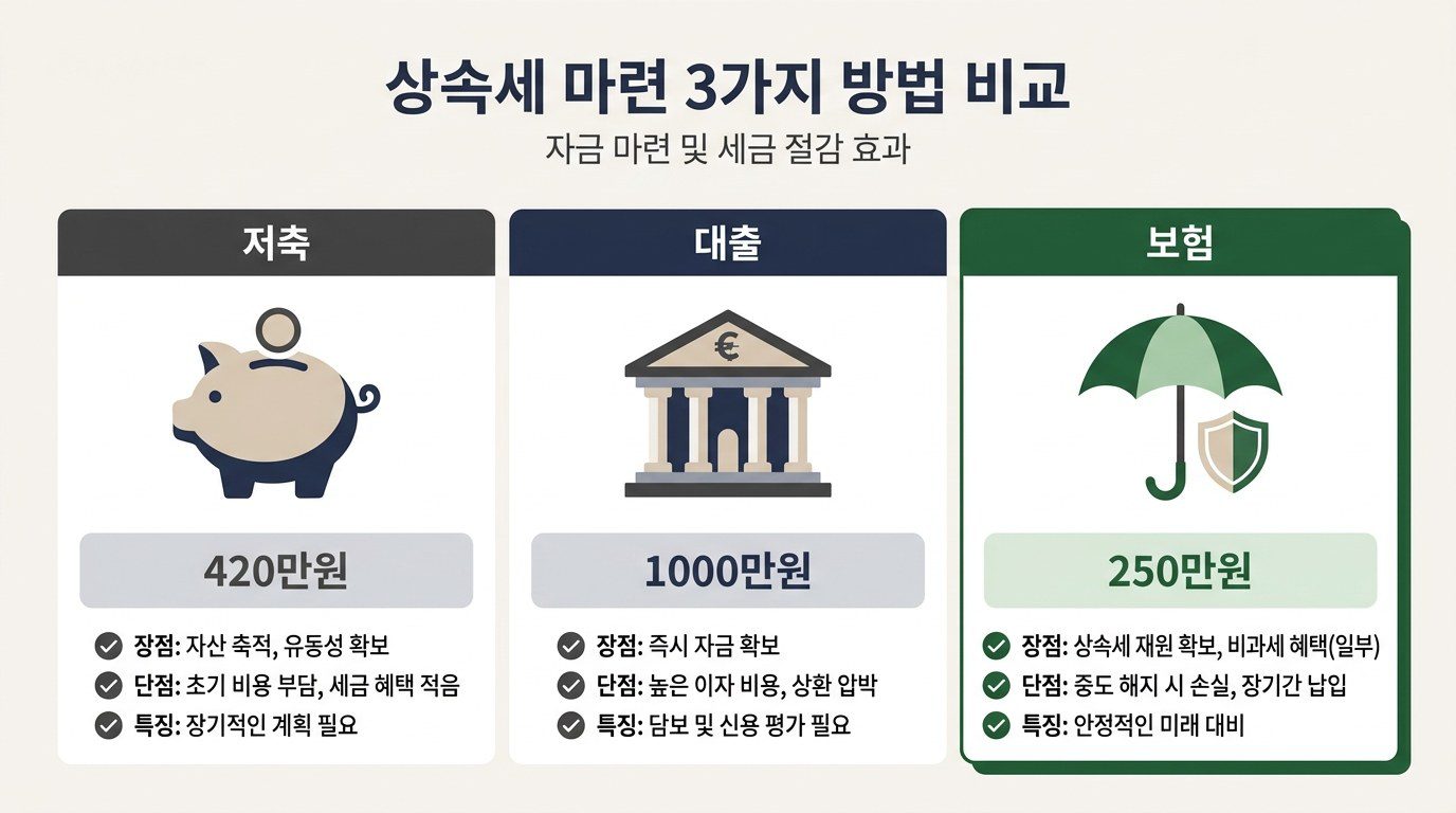 상속세 현금 준비 방법 2