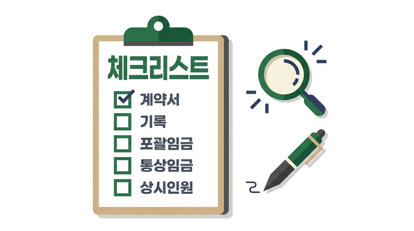 연장근로 야간근로 수당 계산 3