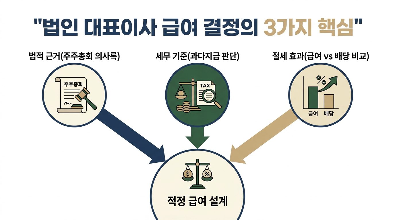 법인 대표이사 급여 1