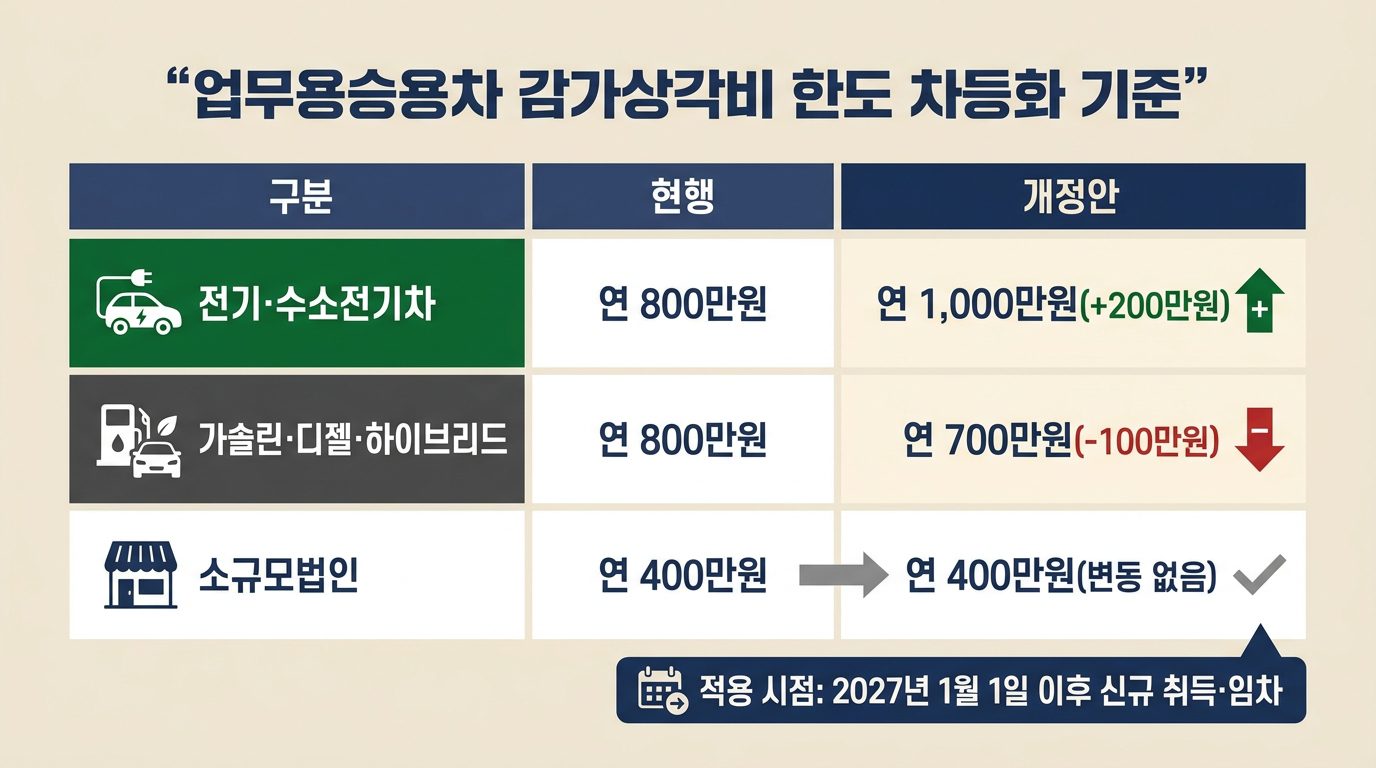 업무용승용차 감가상각비 2